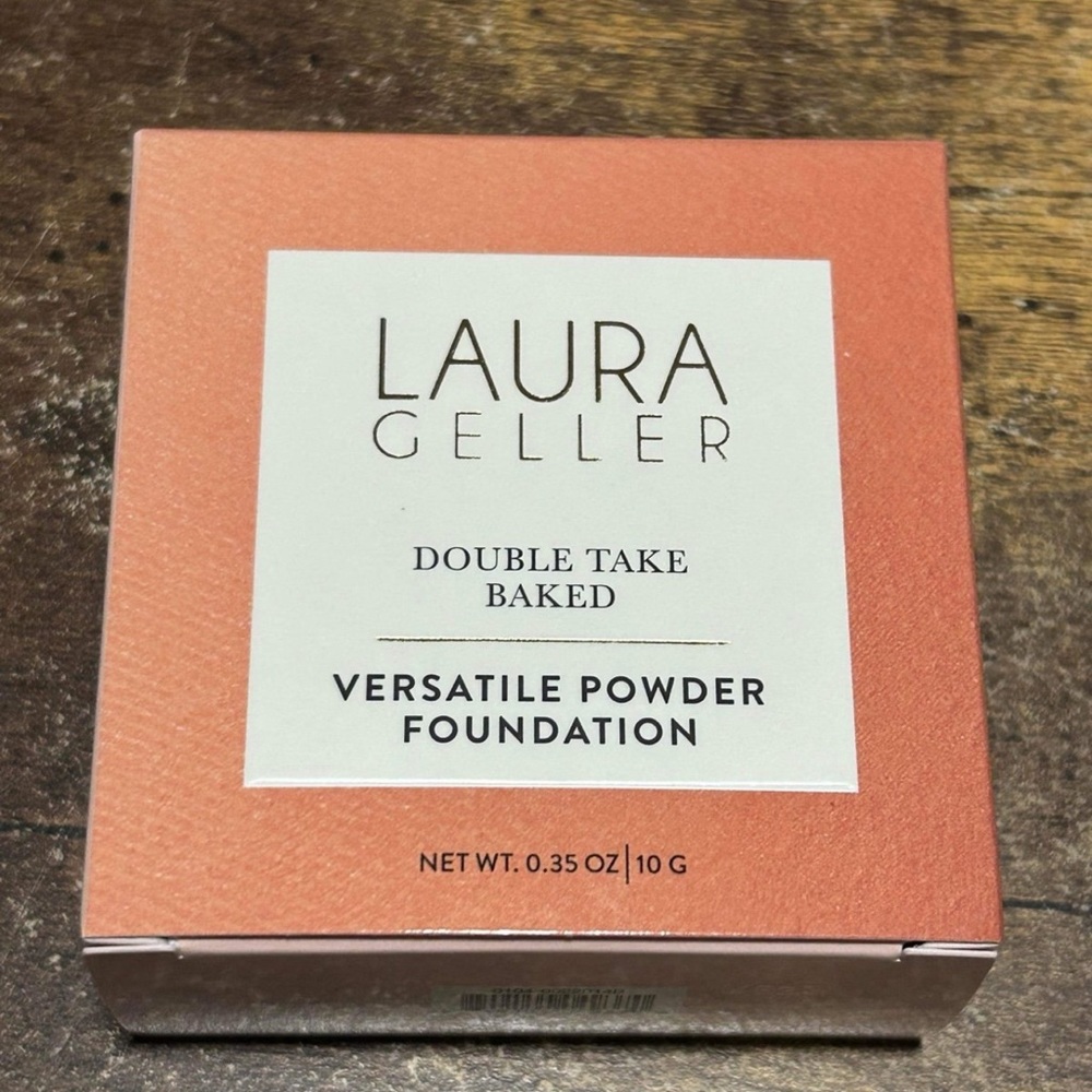 Laura Geller Double Take Baked Versatile Powder Foundation NEW Golden Medium